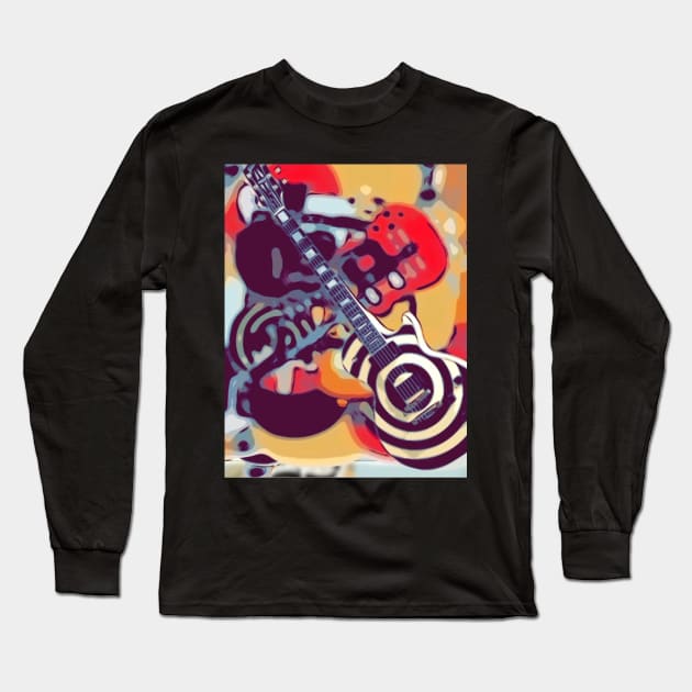 Bullseye Long Sleeve T-Shirt by Glenbobagins